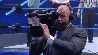 Maybe we'll even get that shot of Michael Cole's bald spot!