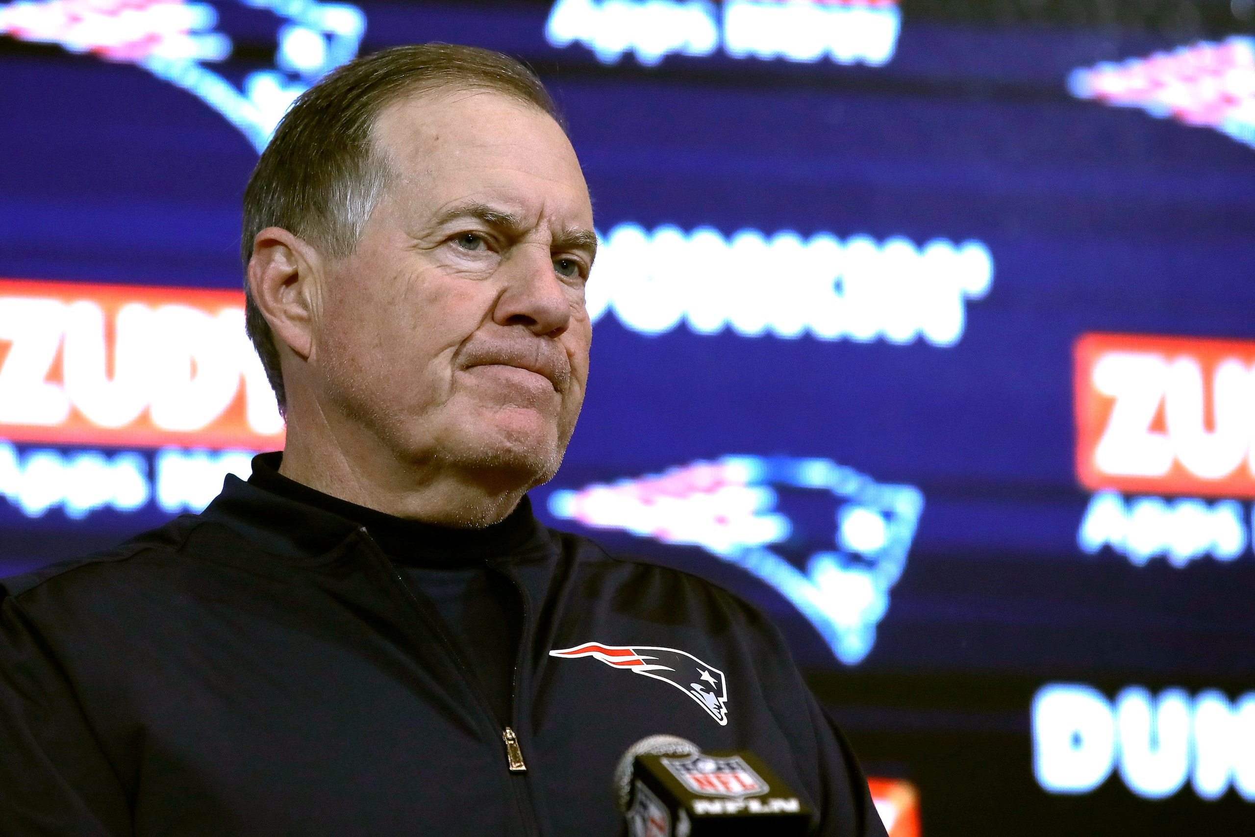 Patriots head coach Bill Belichick