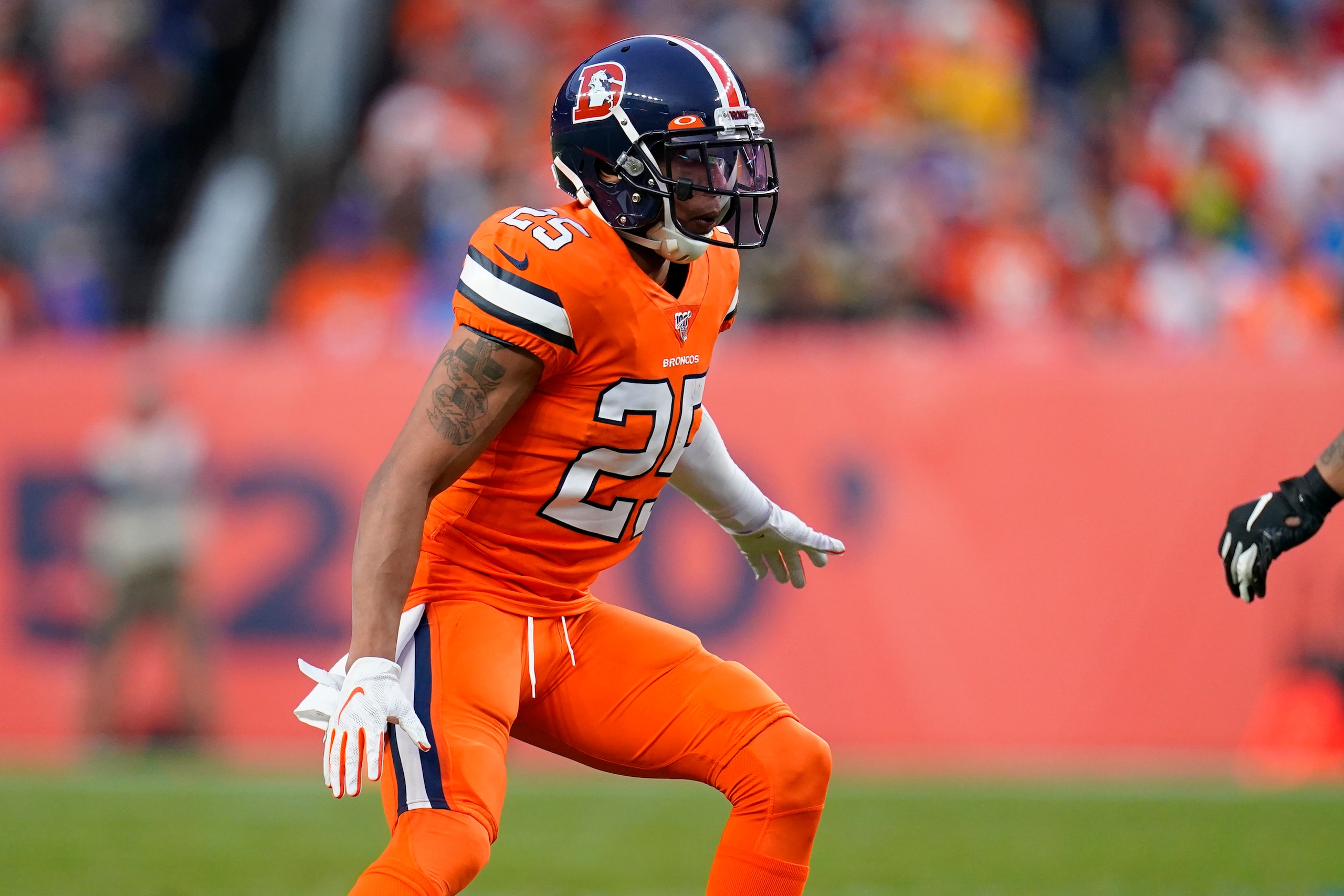 Denver Broncos cornerback Chris Harris Jr. Denver Broncos cornerback Chris Harris Jr.