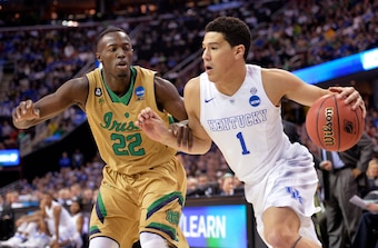 Notre Dame's Jerian Grant and Kentucky's Devin Booker