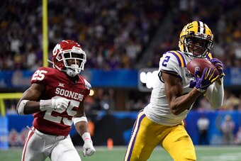 LSU WR prospect Justin Jefferson