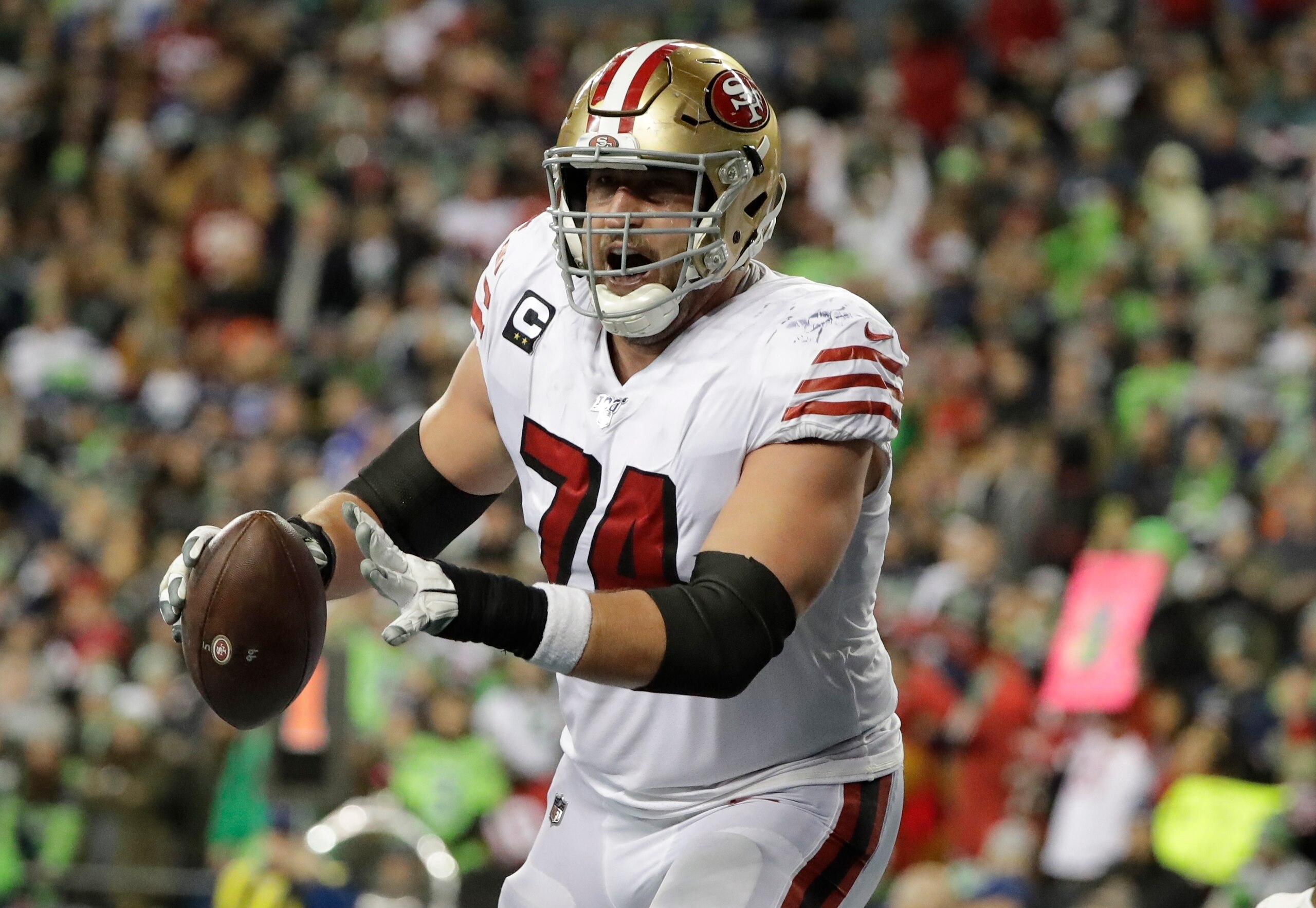 49ers LT Joe Staley 49ers LT Joe Staley