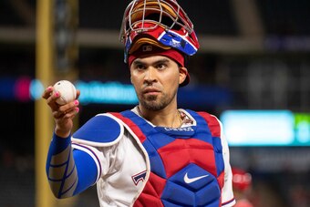 Texas' Robinson Chirinos