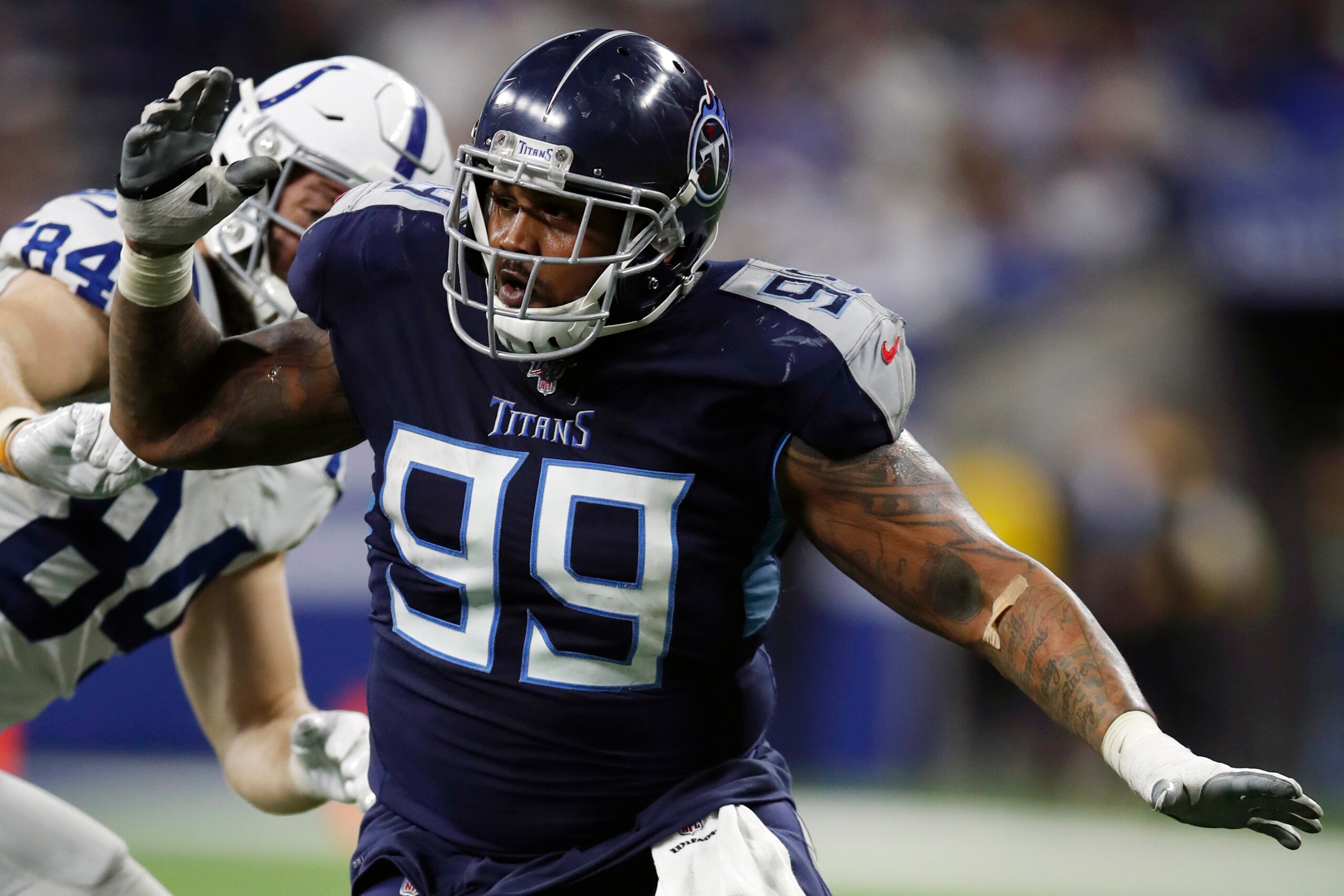 Denver Broncos defensive tackle Jurrell Casey