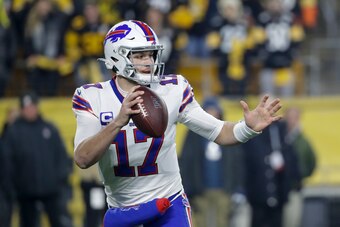 Buffalo Bills quarterback Josh Allen