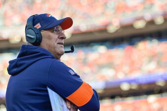 Denver Broncos head coach Vic Fangio