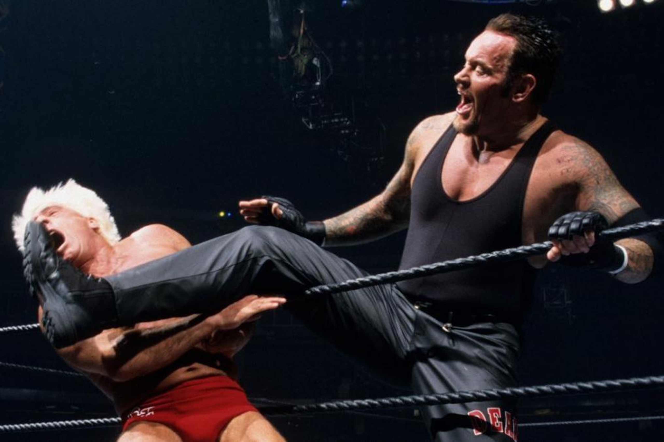 The Undertaker's stint as WWE's resident 'American Badass' produced many memorable matches. The Undertaker's stint as WWE's resident 'American Badass' produced many memorable matches.