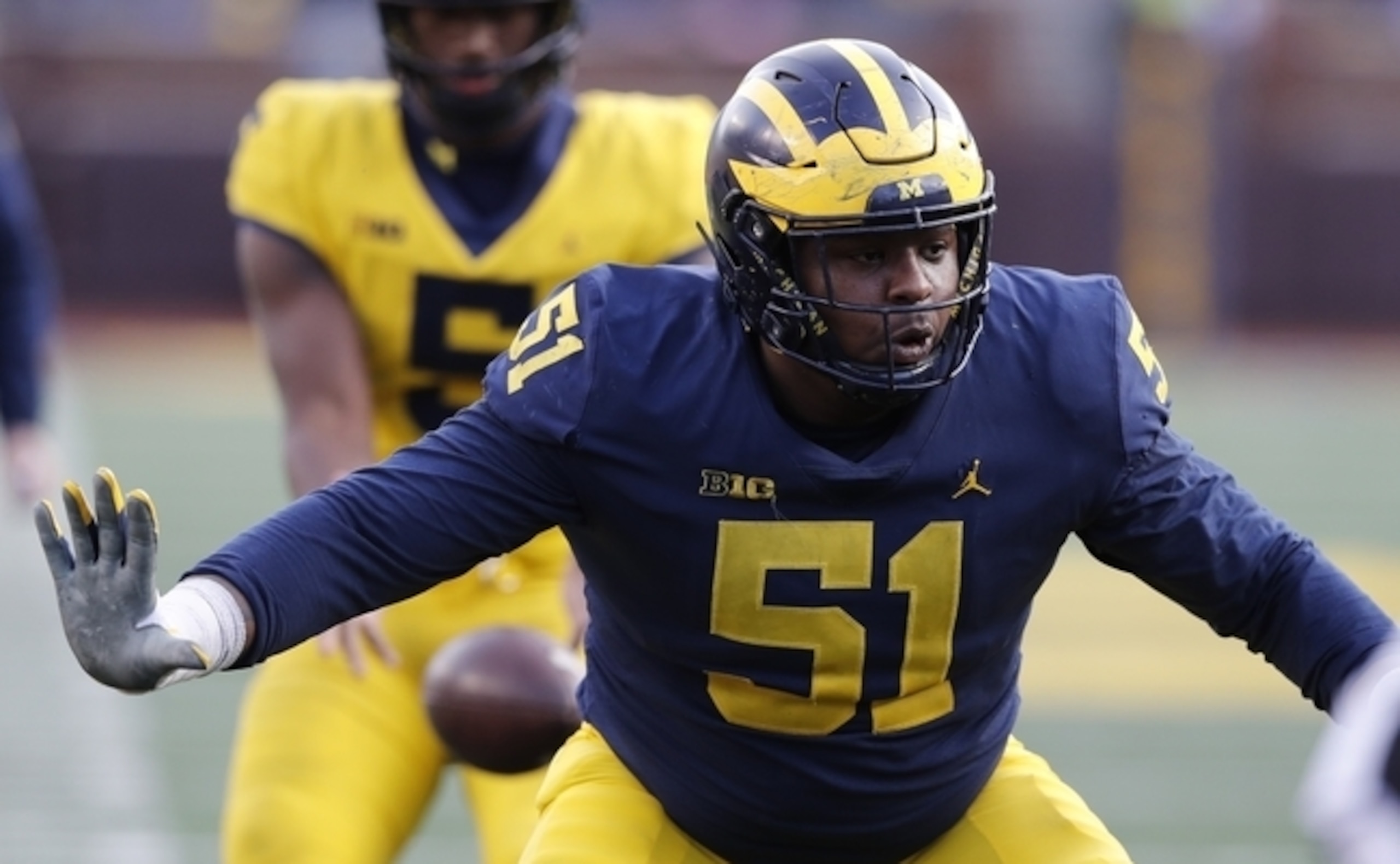 Michigan's Cesar Ruiz