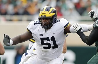 Michigan's Cesar Ruiz