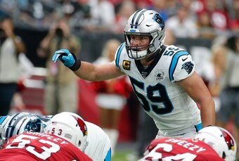 Former Panthers LB Luke Kuechly