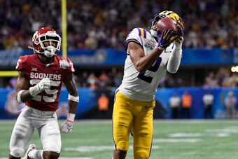 LSU WR Justin Jefferson