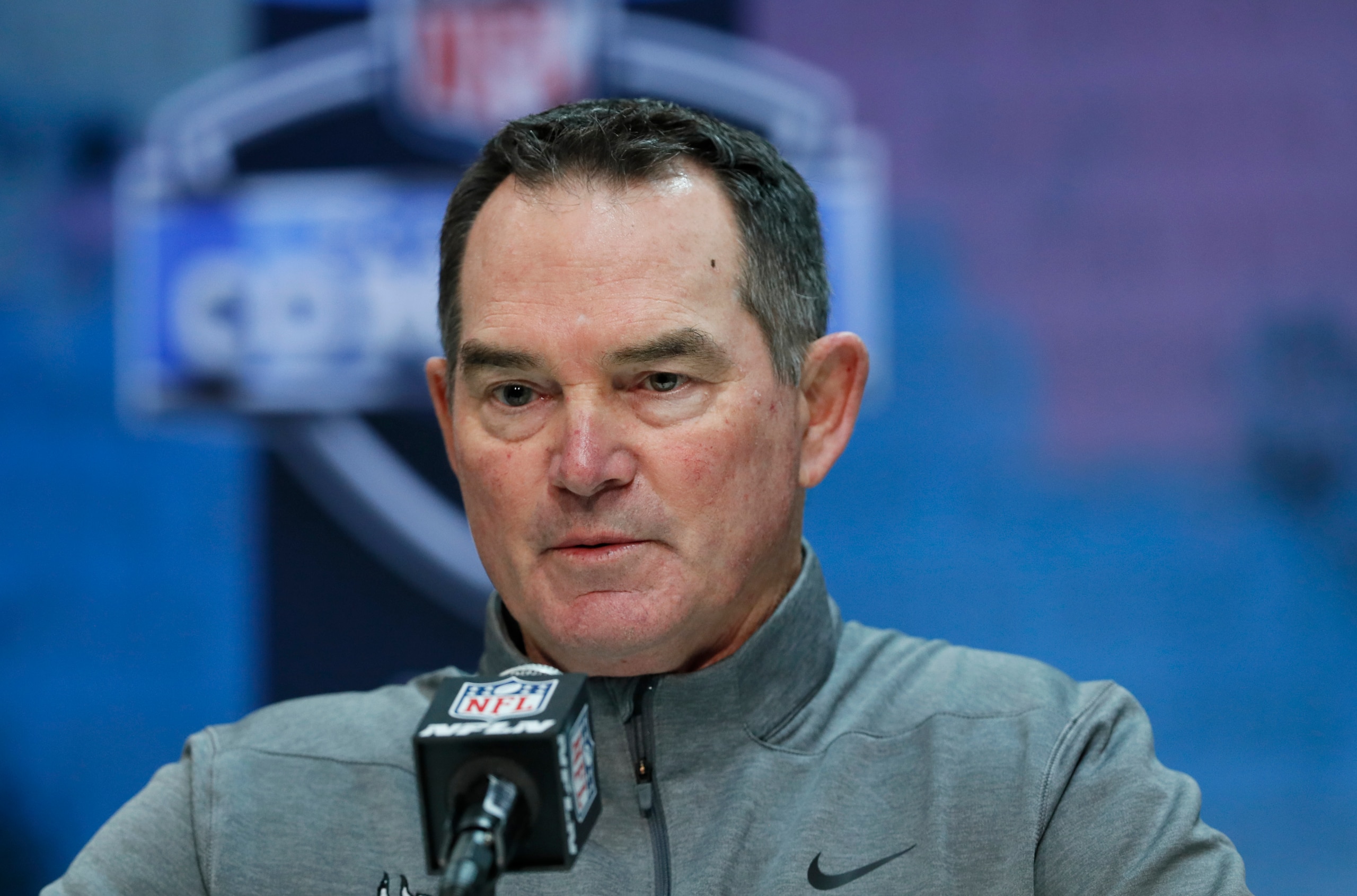 Vikings head coach Mike Zimmer