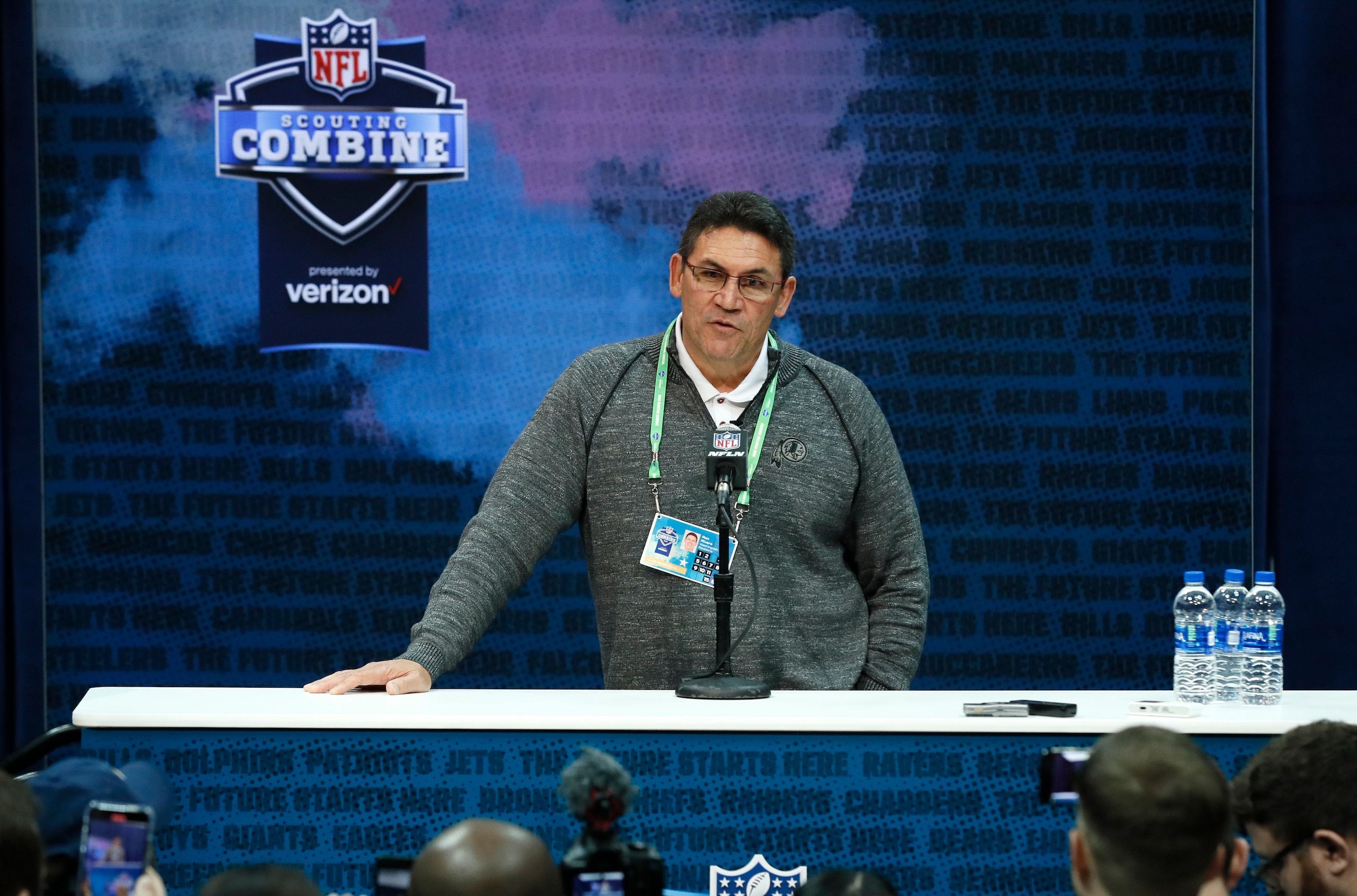 Washington head coach Ron Rivera
