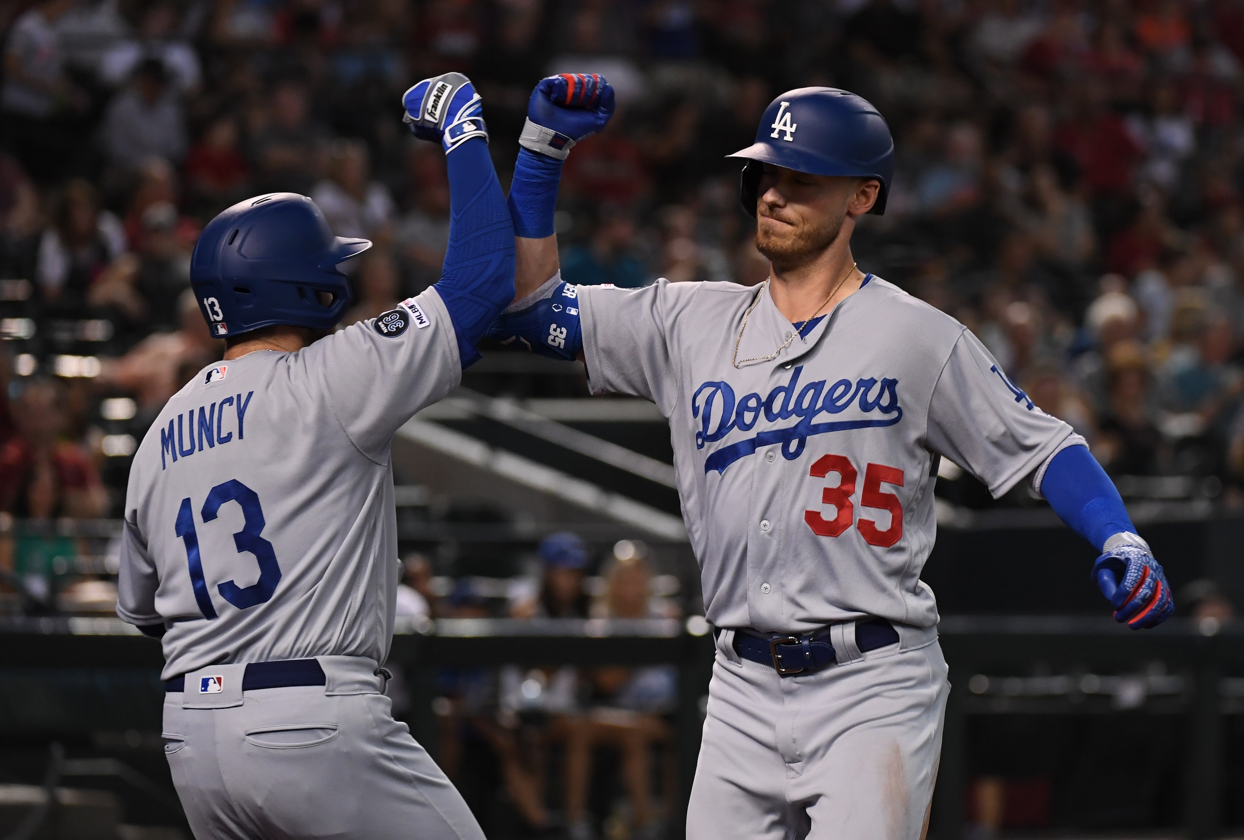Max Muncy and Cody Bellinger Max Muncy and Cody Bellinger