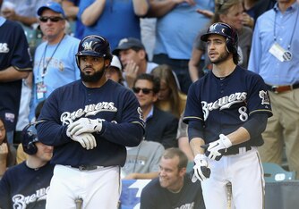 Prince Fielder and Ryan Braun