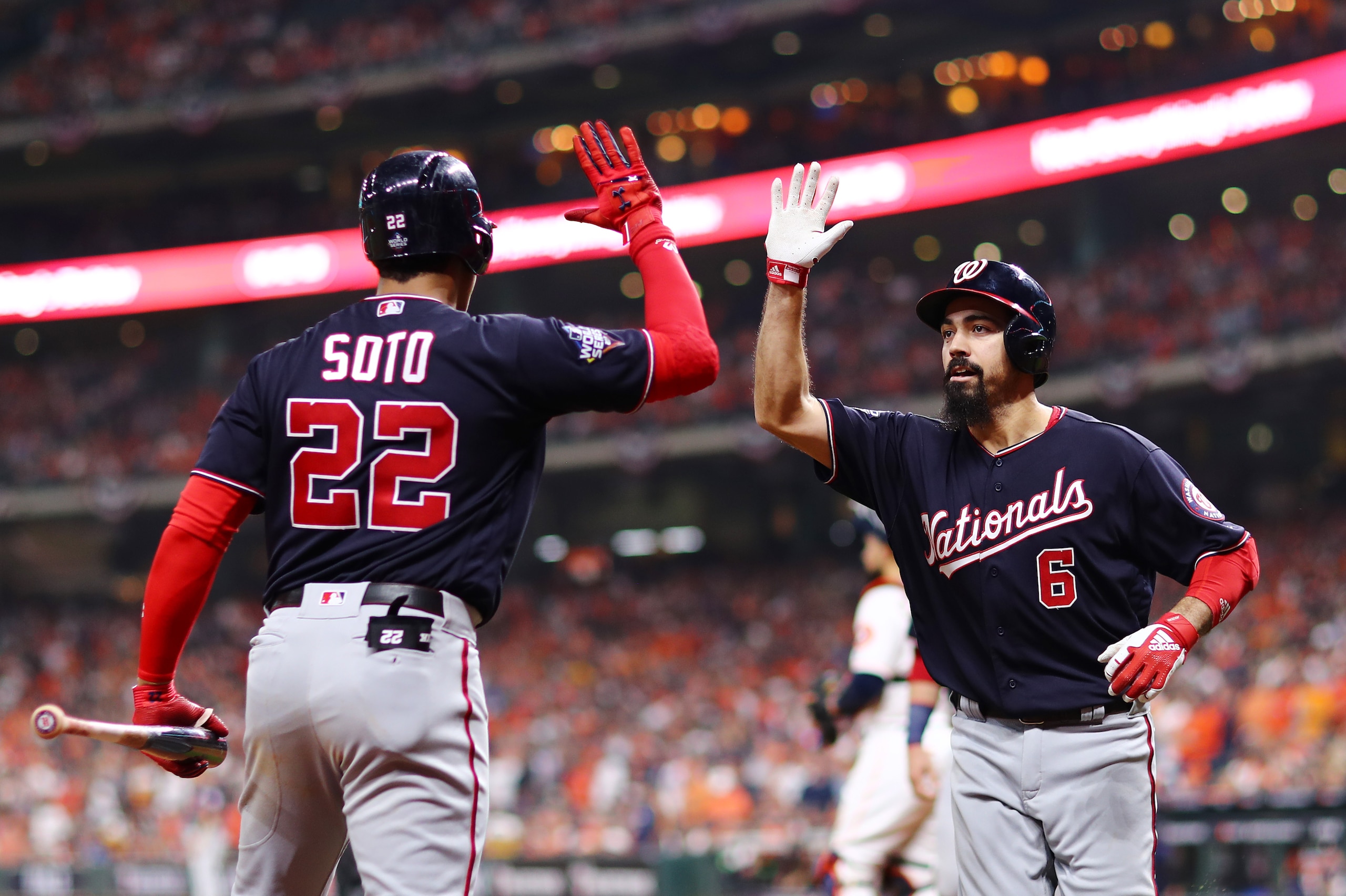 Juan Soto and Anthony Rendon Juan Soto and Anthony Rendon