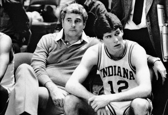 Bob Knight and Steve Alford