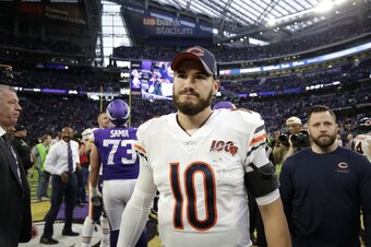 Chicago Bears quarterback Mitchell Trubisky