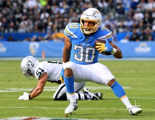 Los Angeles Chargers running back Austin Ekeler