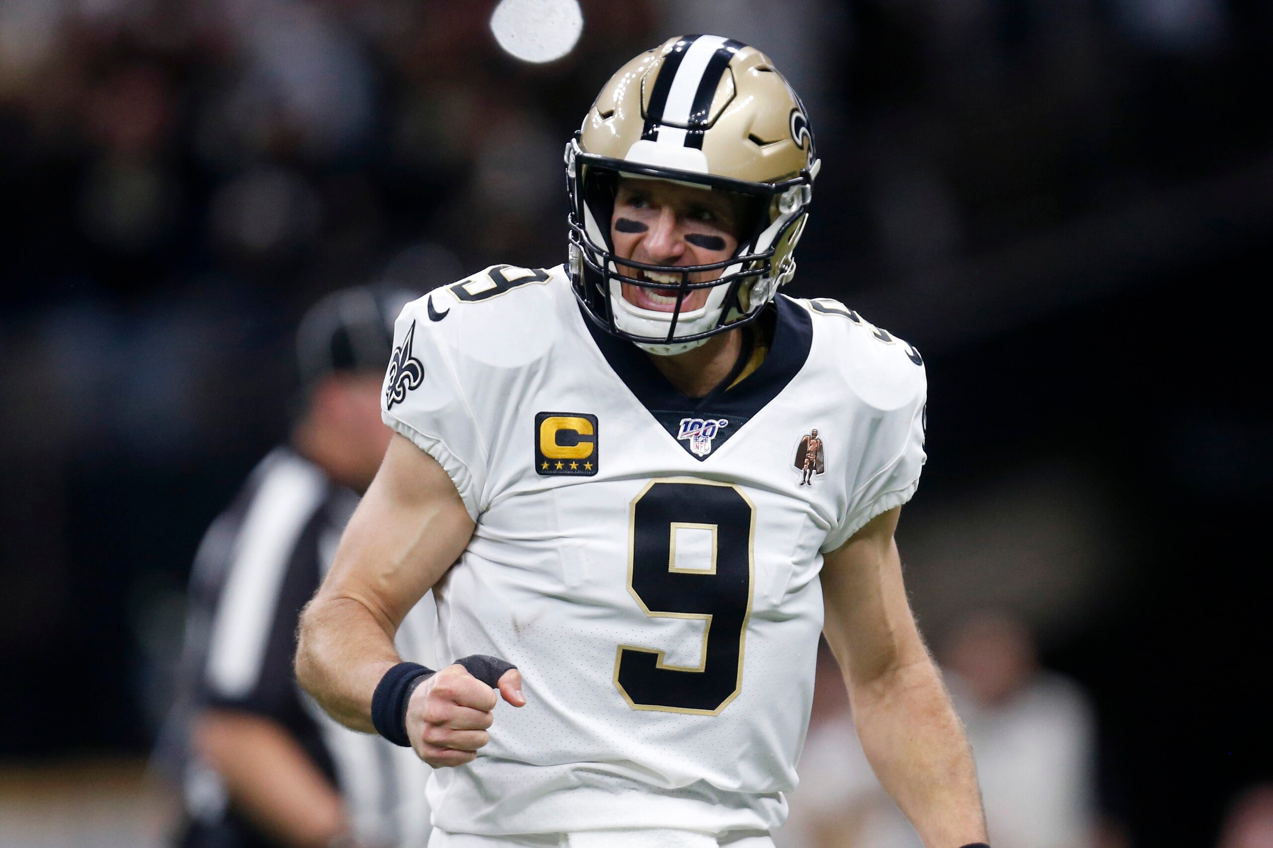 New Orleans Saints quarterback Drew Brees