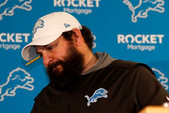 Detroit Lions head coach Matt Patricia