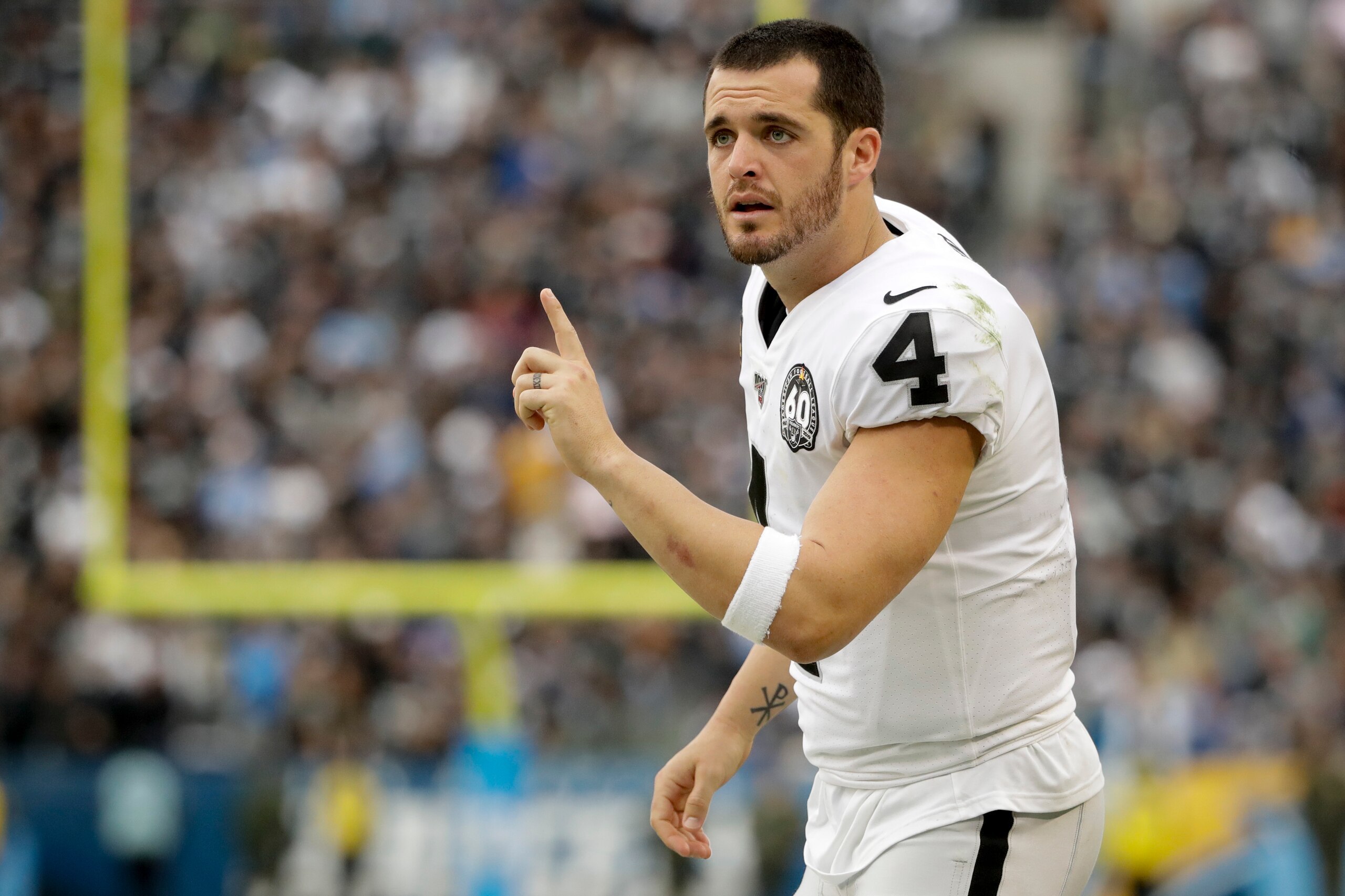 Las Vegas Raiders quarterback Derek Carr