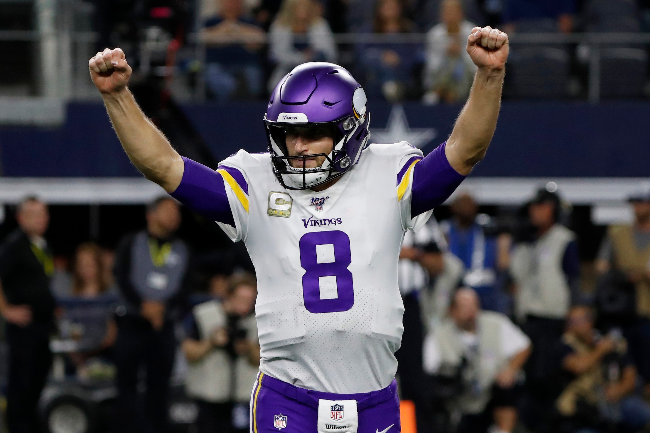 Minnesota Vikings quarterback Kirk Cousins