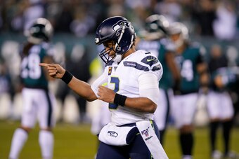 Seattle Seahawks quarterback Russell Wilson