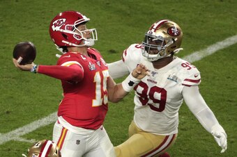The Colts acquired DeForest Buckner from the NFC champion 49ers.