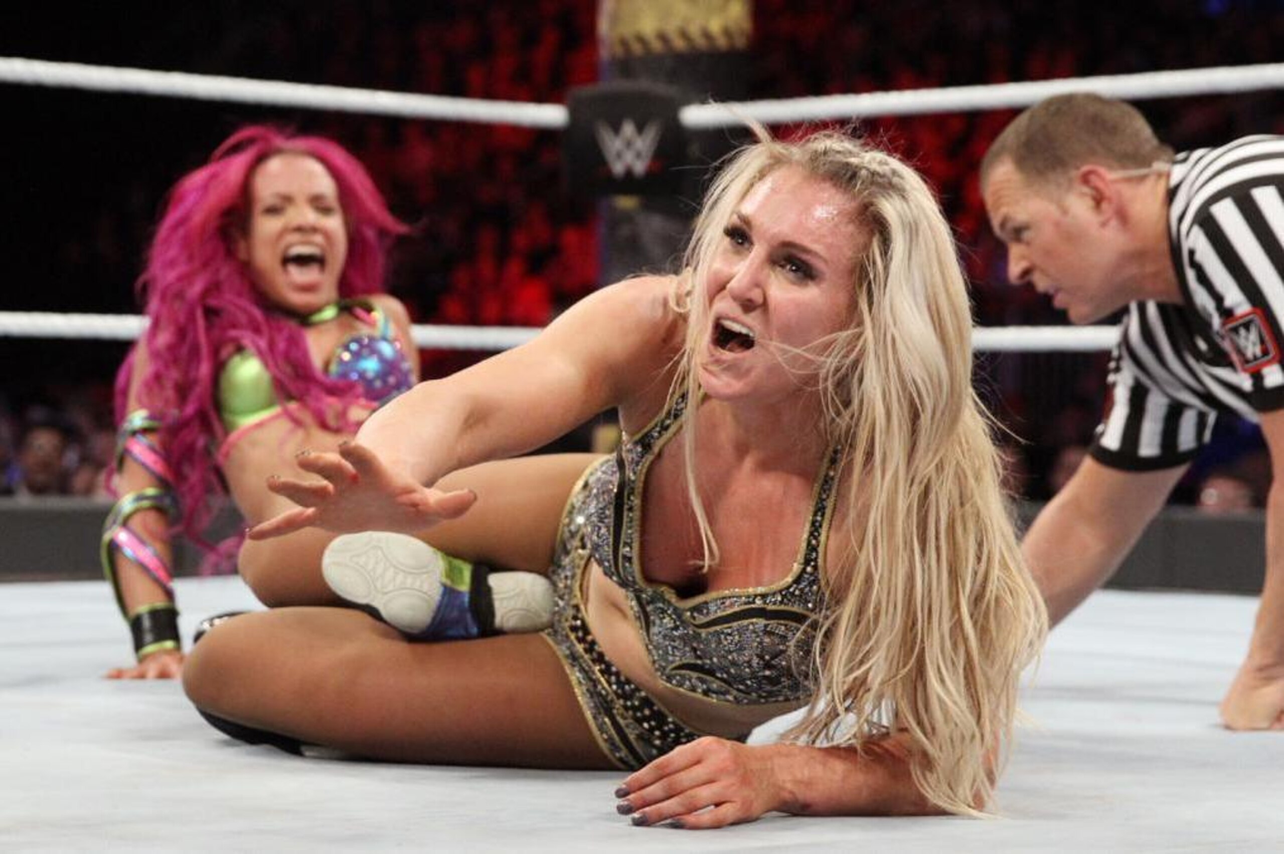 Sasha Banks and Charlotte Flair took women's wrestling to new heights with their incredible feud in 2016. Sasha Banks and Charlotte Flair took women's wrestling to new heights with their incredible feud in 2016.