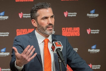 Cleveland Browns head coach Kevin Stefanski