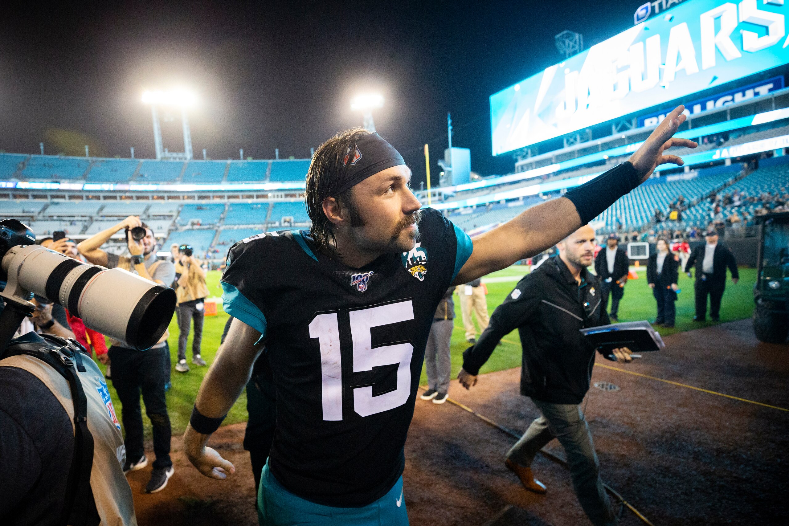 Jacksonville Jaguars quarterback Gardner Minshew II Jacksonville Jaguars quarterback Gardner Minshew II