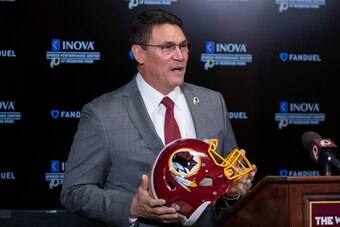 Washington Redskins head coach Ron Rivera