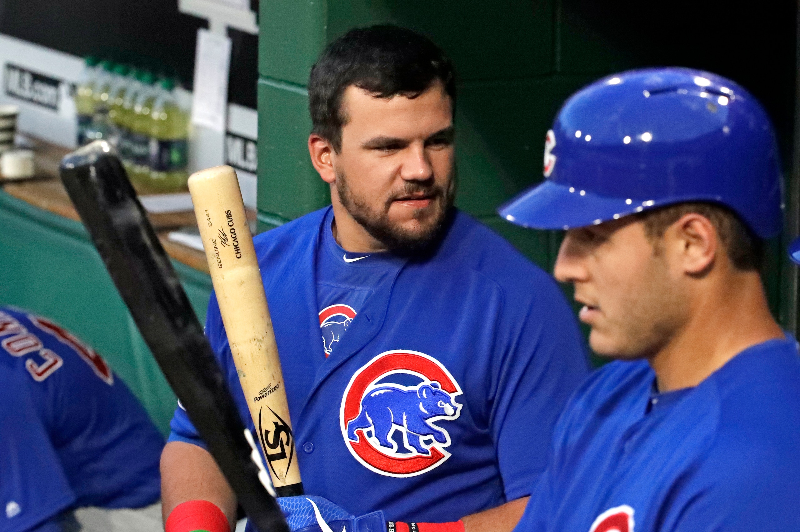 Kyle Schwarber (left) and Anthony Rizzo