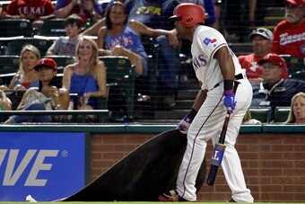 Remember that time with Adrian Beltre and the on-deck circle?