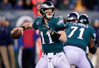 Eagles QB Carson Wentz