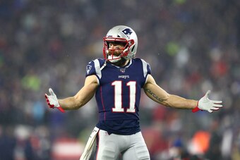 New England Patriots wide receiver Julian Edelman