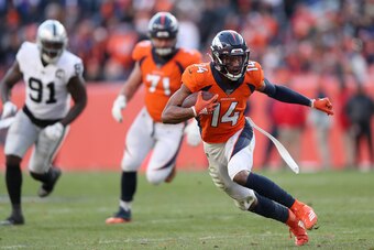 Denver Broncos wide receiver Courtland Sutton
