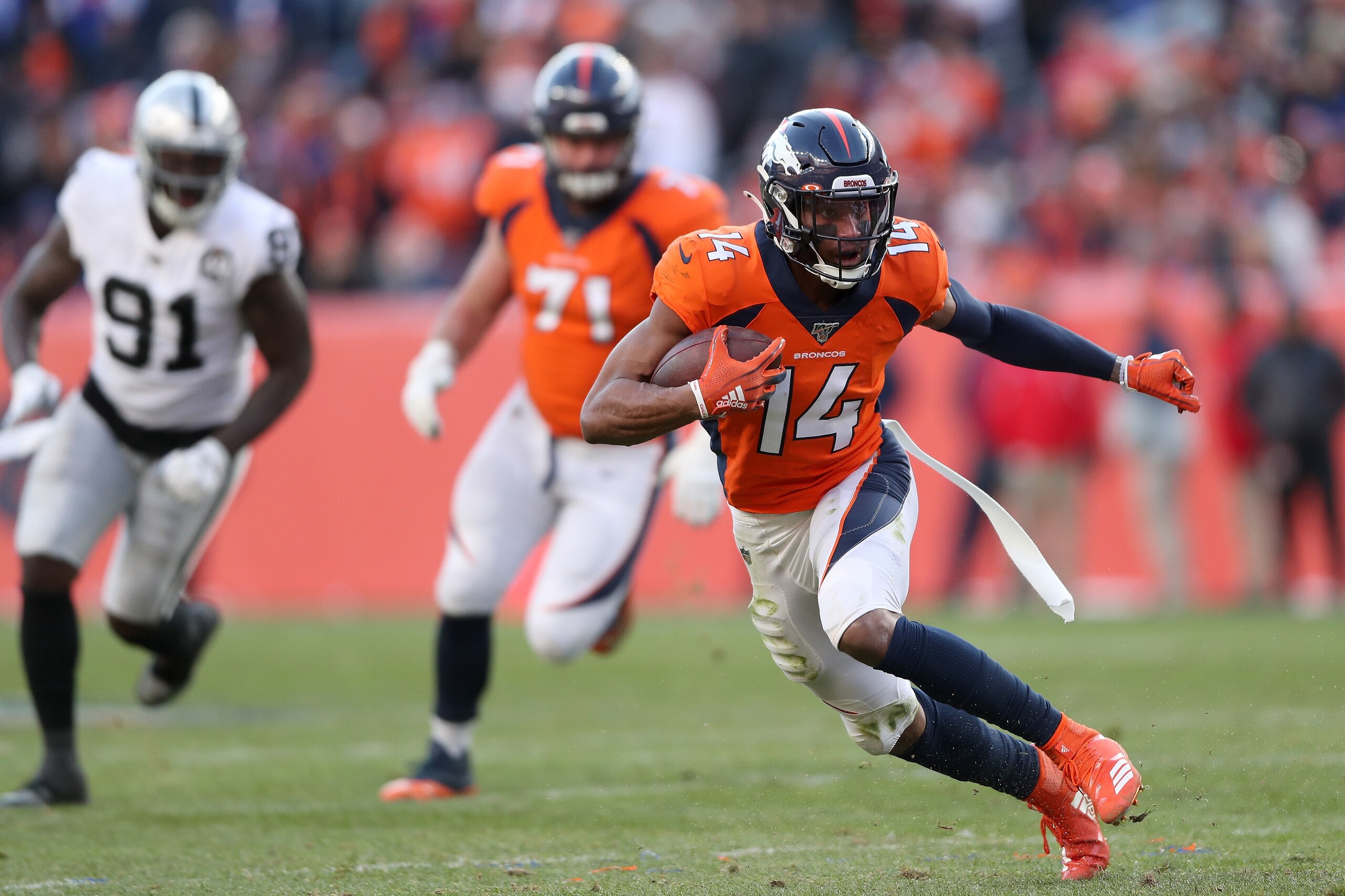 Denver Broncos wide receiver Courtland Sutton