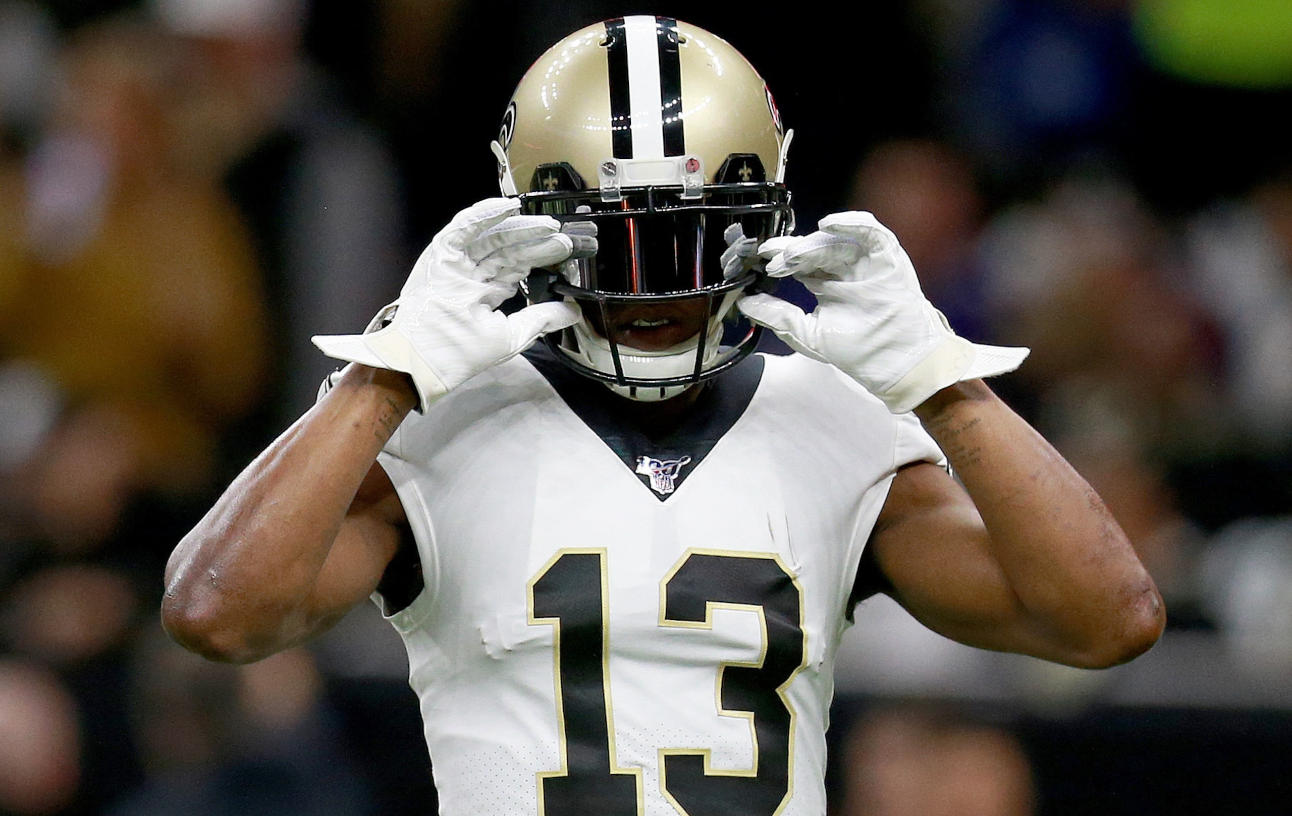 New Orleans Saints wide receiver Michael Thomas