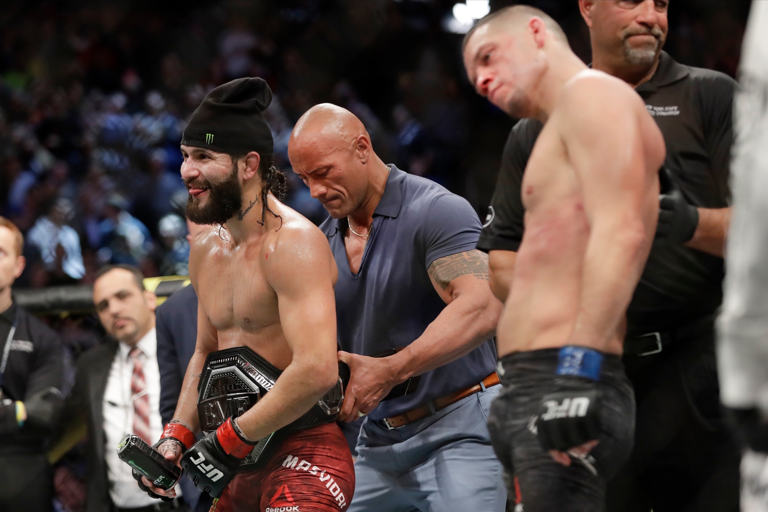 A BMF title rematch between Jorge Masvidal and Nate Diaz would be good news for fans.