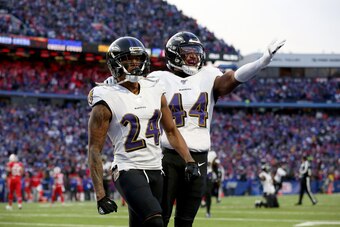 Marcus Peters (left) and Marlon Humphrey (right)