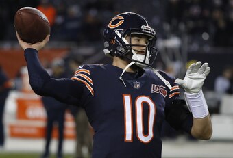 Chicago Bears quarterback Mitchell Trubisky