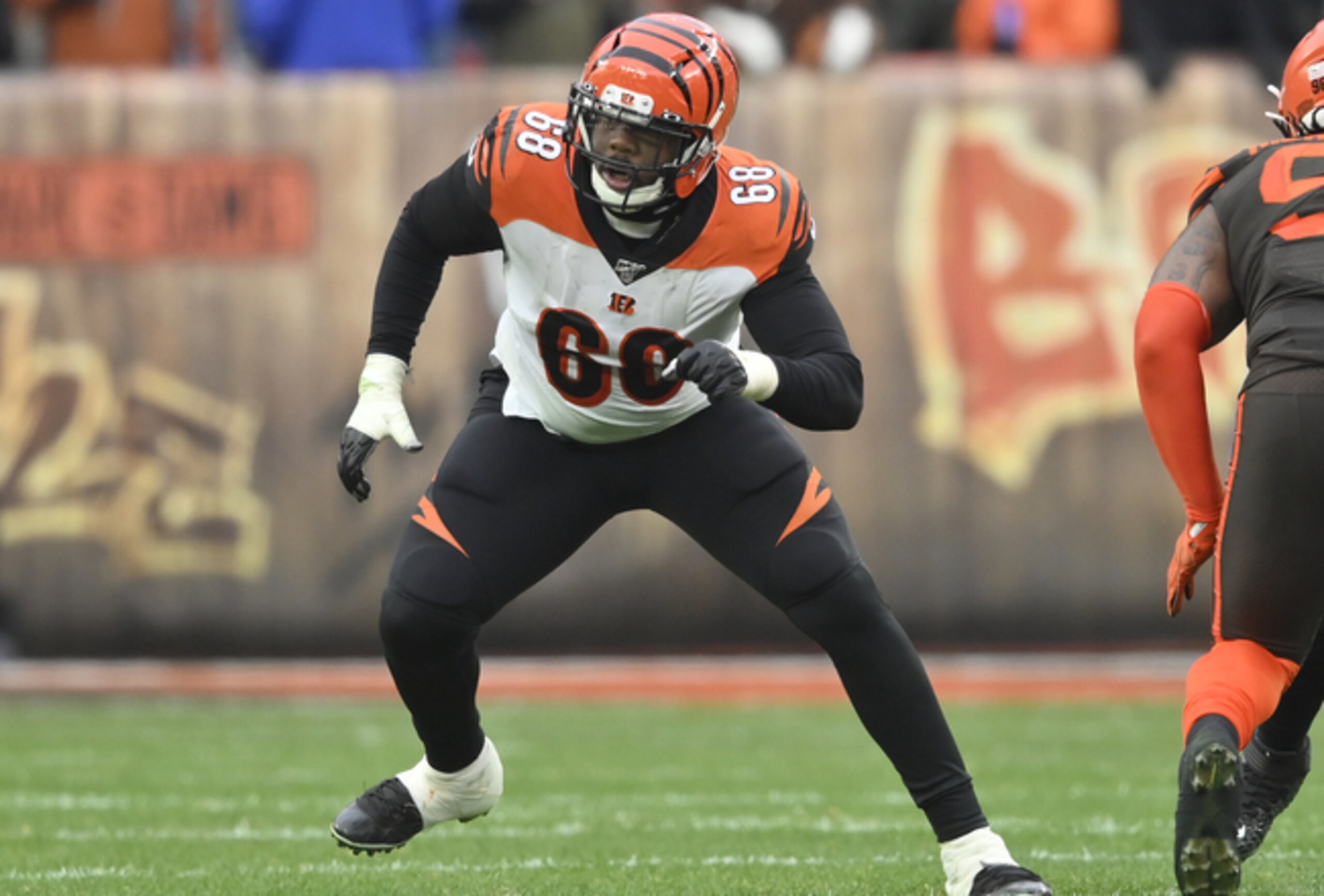 Cincinnati Bengals right tackle Bobby Hart Cincinnati Bengals right tackle Bobby Hart