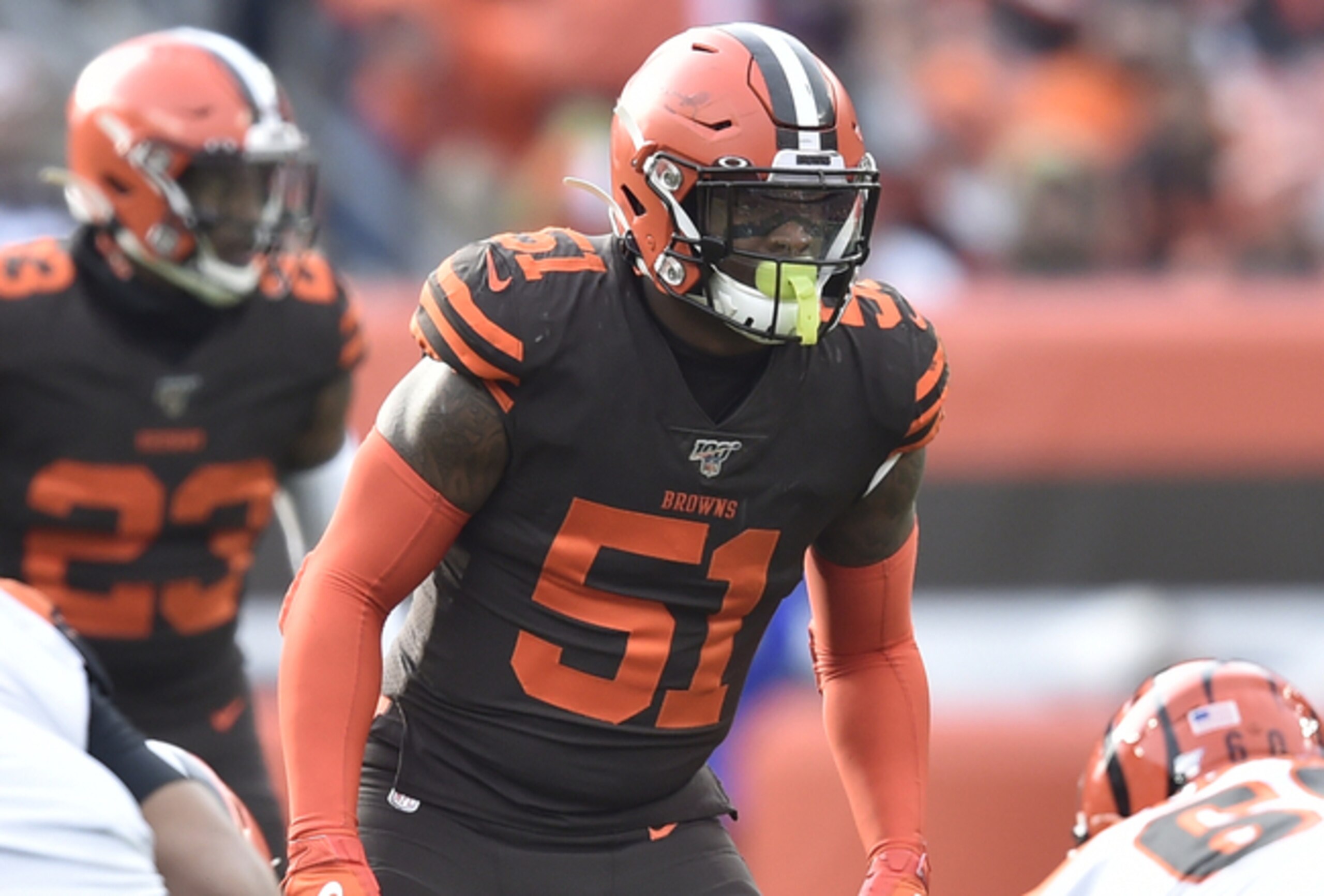 Cleveland Browns linebacker Mack Wilson Cleveland Browns linebacker Mack Wilson