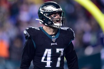 Philadelphia Eagles linebacker Nate Gerry