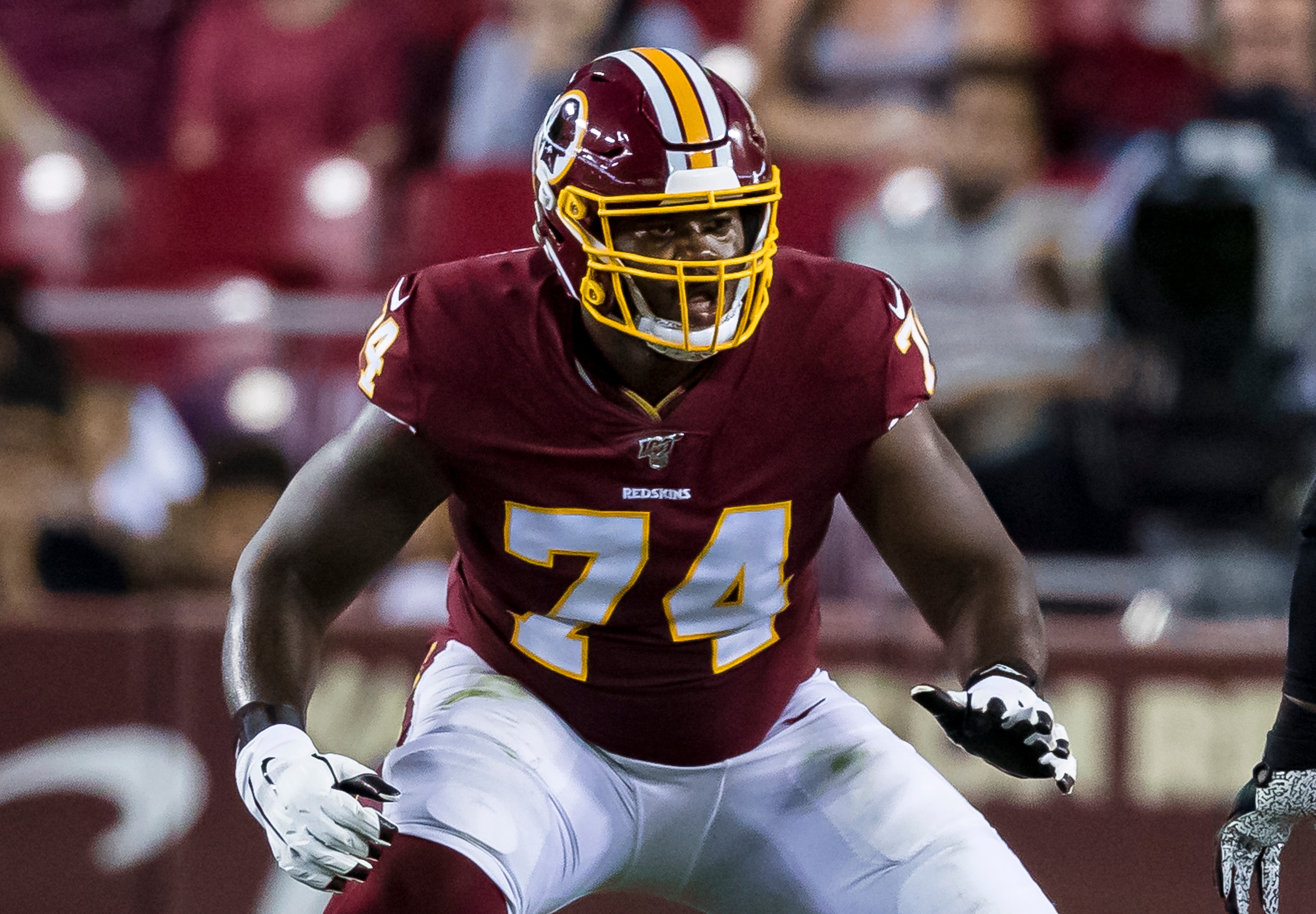Washington Redskins offensive tackle Geron Christian Sr. Washington Redskins offensive tackle Geron Christian Sr.