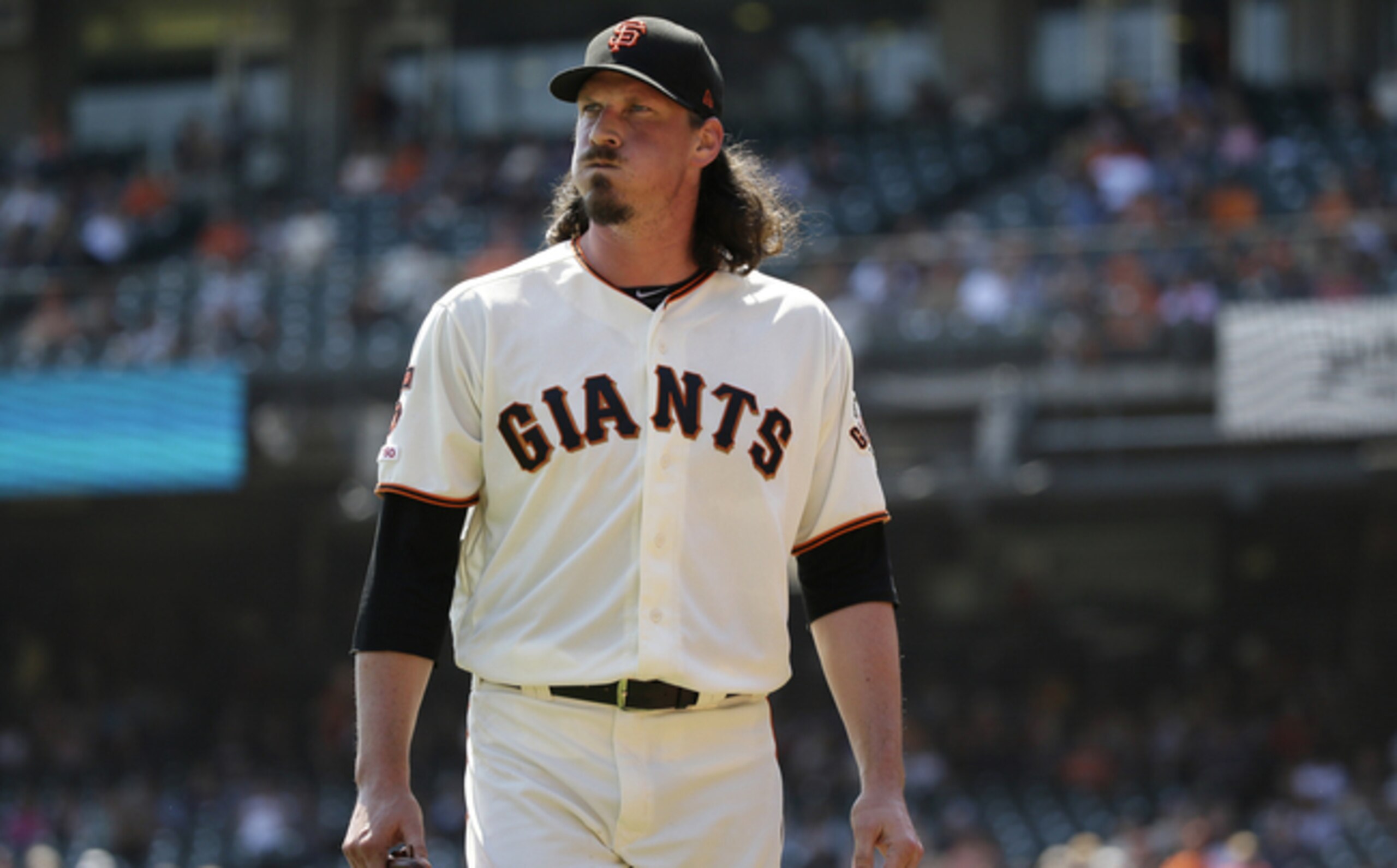 San Francisco Giants right-hander Jeff Samardzija
