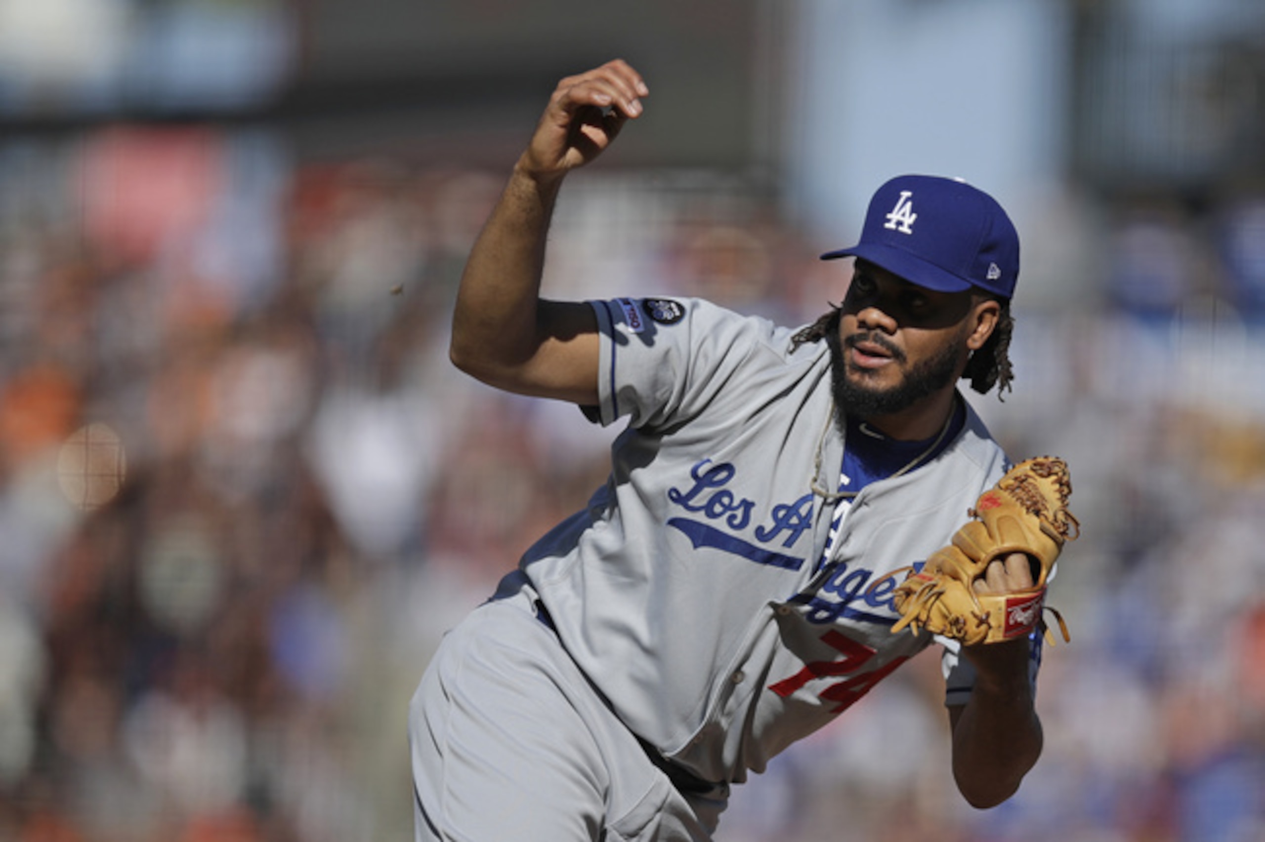 Los Angeles Dodgers right-hander Kenley Jansen
