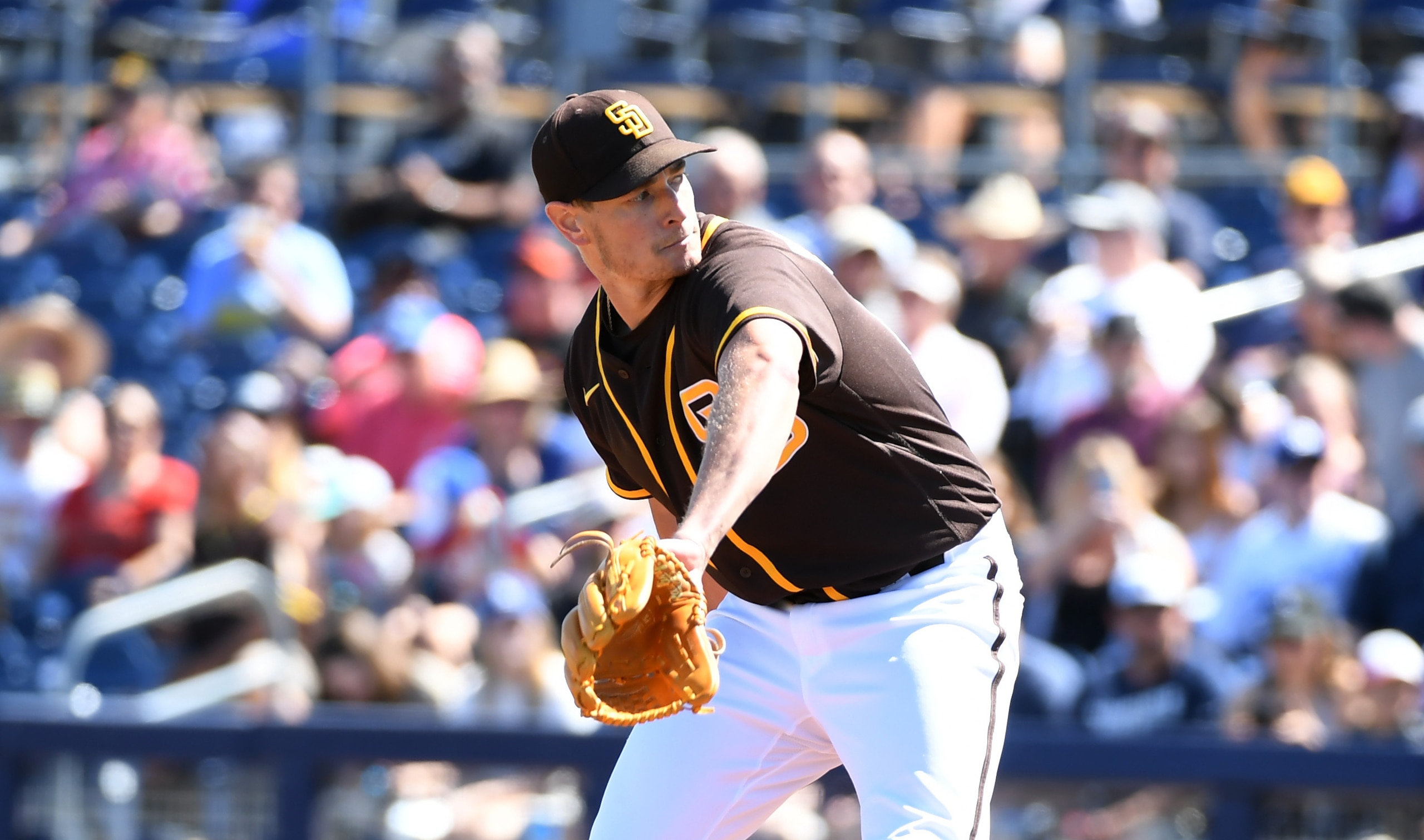 San Diego Padres right-hander Garrett Richards